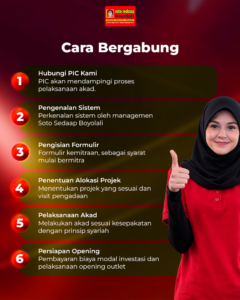 Cara bergabung kemitraan Soto Sedaap Boyolali